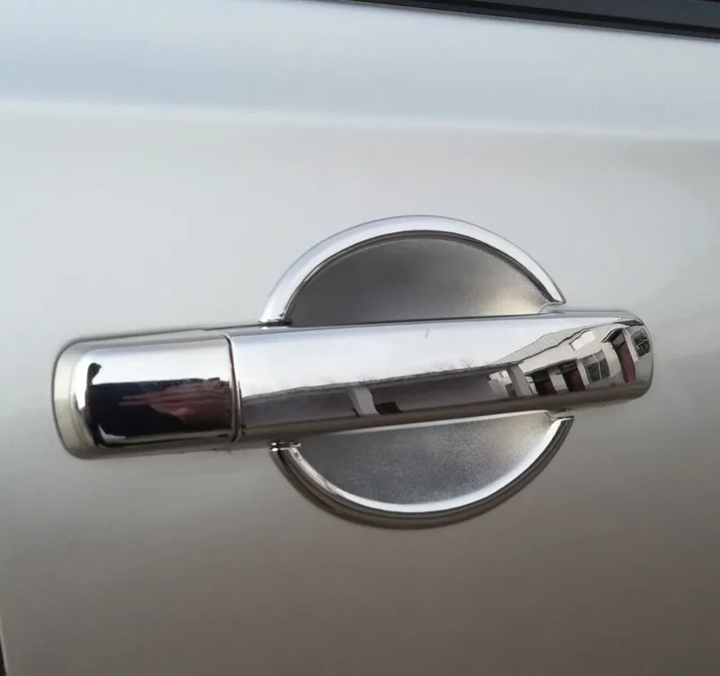 

ABS Chrome Car Door protector handle Bowl Cover Trim For Nissan Sentra 2013 2014 2015 2016 2017 2018 19 accessories car styling