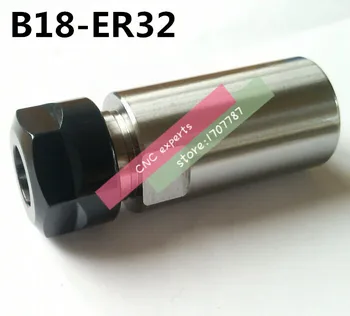 

Free Shipping 1PCS B18-ER32 ER collet tool holder ER drill chuck,Motor Shaft Extension Rod instead of precision drill chuck