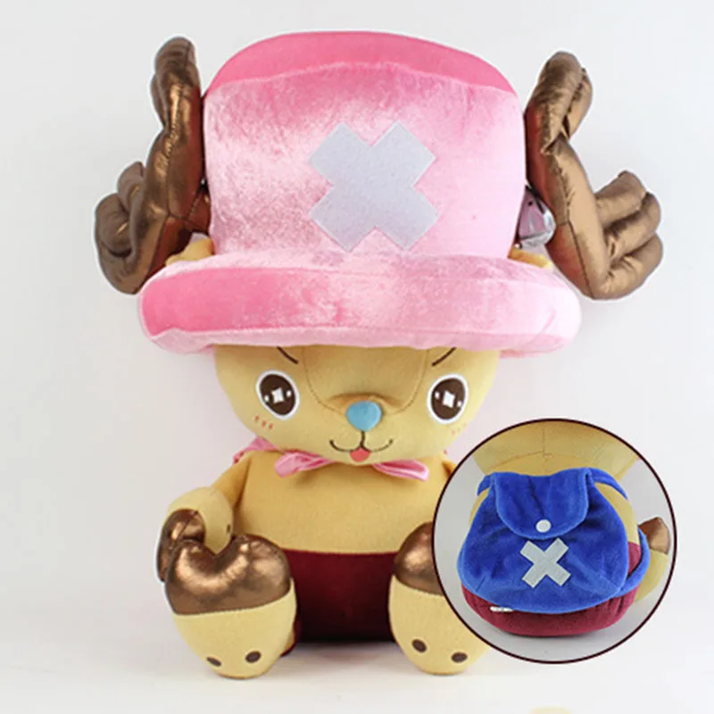 2017 Anime One Piece Tony Tony Chopper Plush Toys Cute Kids Cartoon Chopper Soft Stuffed Dolls Gift for Baby Kids Children Friends 30cm  (2)