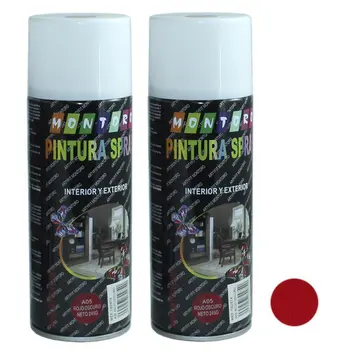 

Montoro-pack 2 canisters from spray paint Dark Red A05 400 ml