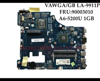 

High quality VAWGA/GB LA-9911P for Lenovo G505 laptop Motherboard FRU:90003010 A6-5200U DDR3 1GB 100% Fully Tested