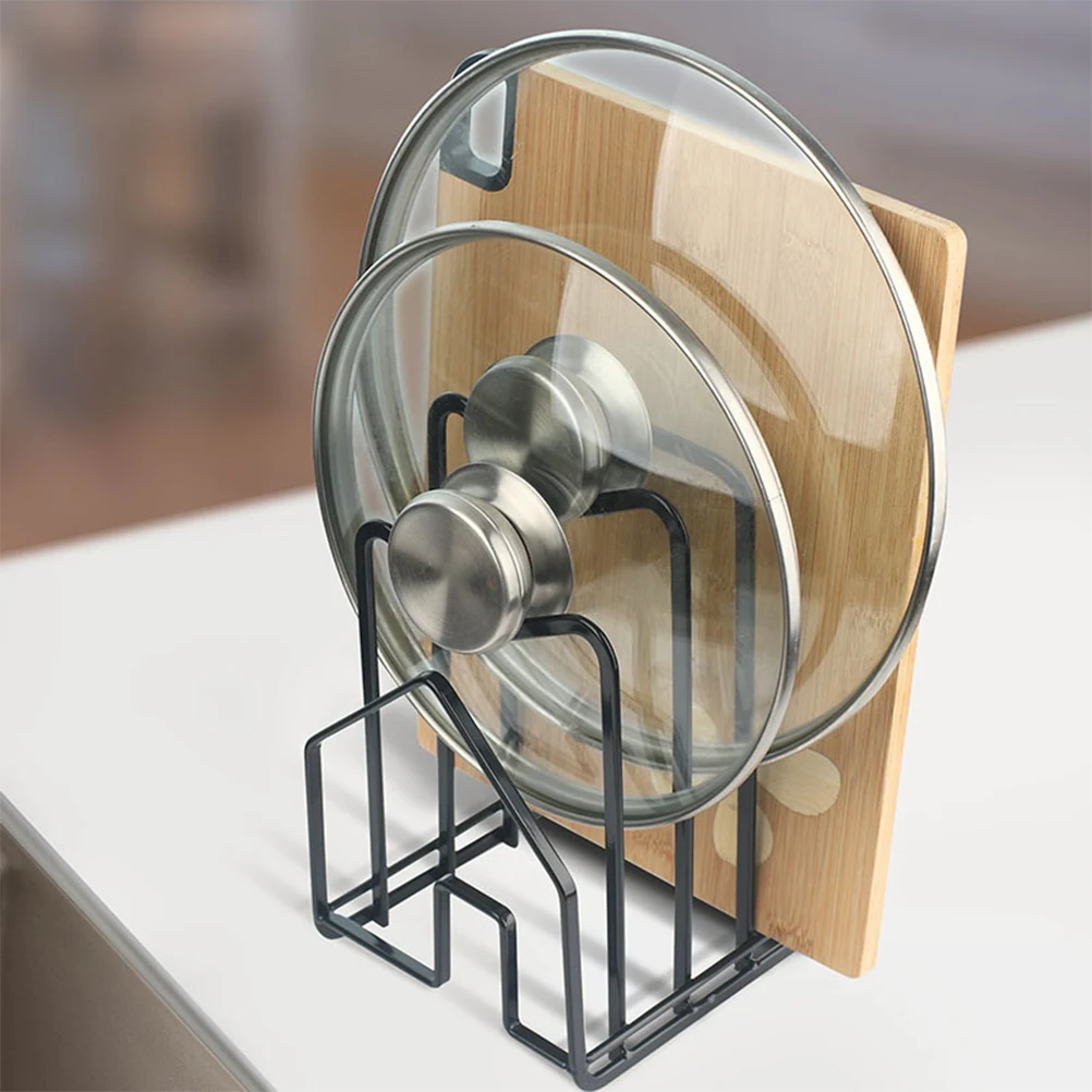 

Portable Pan Rack Shelf Bowl Plate Dish Cup Cutler Drainer Storage Rack Pot Lid Cooking Organizer For Stand Kitchen Tool