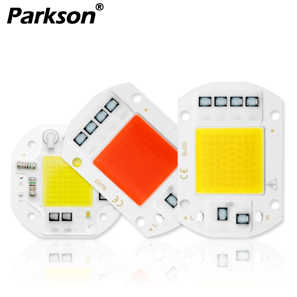 

COB LED Chip Light AC 220V 10W 50W 20W 30W Rectangular Chip For Spotlight Led Floodlight Lamp Not Need Driver DIY Flood lights