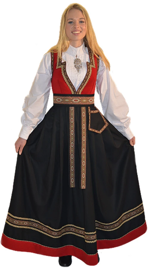 Norsk Bunad Norwegischen Traditionellen Nationalen Kostum Nach Mass Nordic Nationalen Partykleid Aliexpress