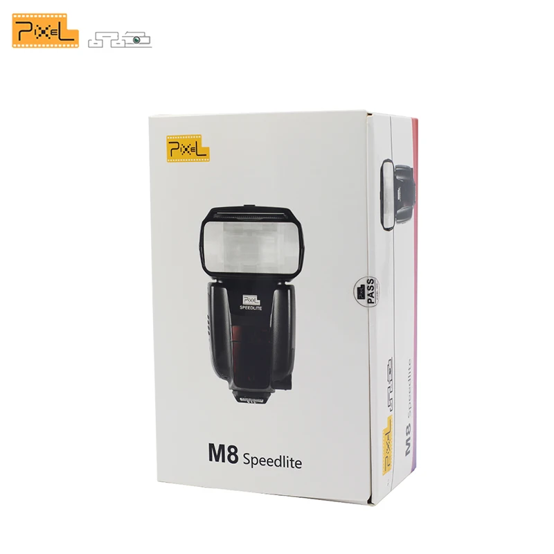 Pixel M8 универсальная вспышка Speedlite 2 4G Беспроводная передача с King профессиональный