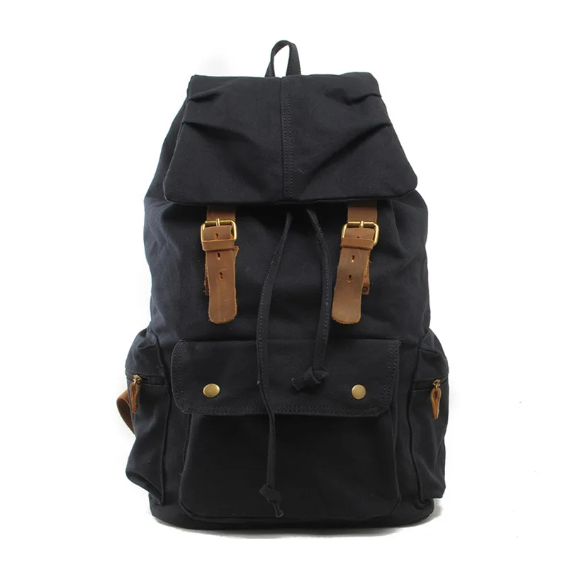 

Vintage Men Women Unisex Casual Canvas Backpack Schoolbag Travelling Bag LT88