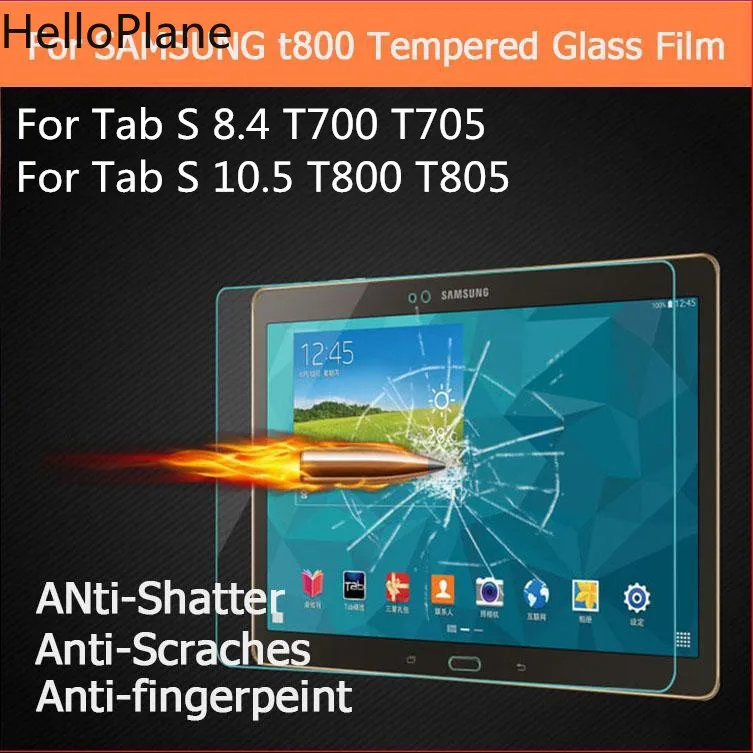 Закаленное стекло для samsung Galaxy Tab S 8,4 10,5 дюйма T700 T705 T705C T800 T805 ttab Защитная пленка для экрана планшета