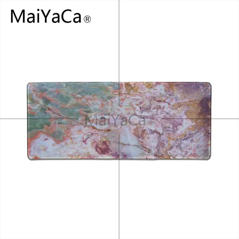 MaiYaCa собственные коврики красочный мраморный игровой коврик для мыши ноутбука