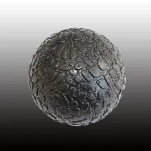 8 см высокой плотности EPP Массажный мяч легкий черный Фитнес тренировочный хоккейный мяч тело Йога Тренировка упражнения расслабление мышц