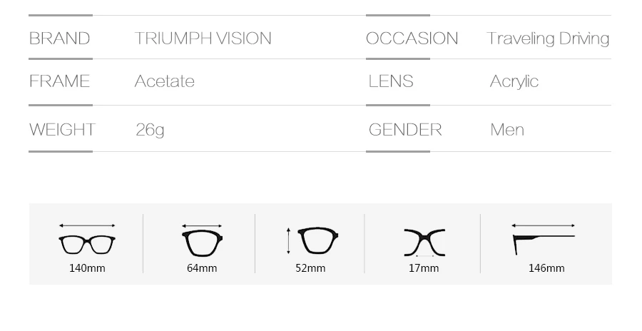 TRIUMPH VISION черные солнцезащитные очки мужские UV400 градиентные солнцезащитные очки для мужчин квадратные оттенки мужские новые дизайнерские очки Lunette de sol