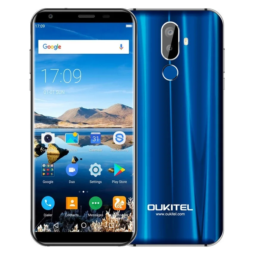 

Oukitel K5 5.7 inch 4G Smartphone 4000mAh Android 7.0 mobile phone MT6737T Quad Core cell phone 2GB+16GB Fingerprint phones