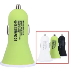 2017 Hot Car Usb Socket Car Universal 12V 2Port USB DC Charger Adapter For Smartphone/Tablet Car Charger Adapter New Auto ABS
