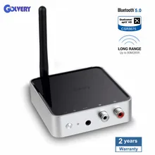 Bluetooth 5,0 приемник передатчика большого радиуса действия 2 в 1 328ft адаптер 3,5 мм AUX адаптер Поддержка AptX HD& низкая задержка двойной поток