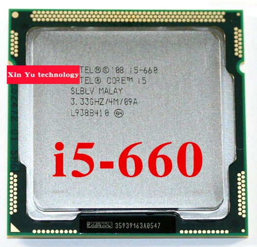 

Lifetime warranty Core i5 660 3.33GHz 4M SLBLV Dual Core Four threads desktop processors Computer CPU Socket LGA 1156 pin