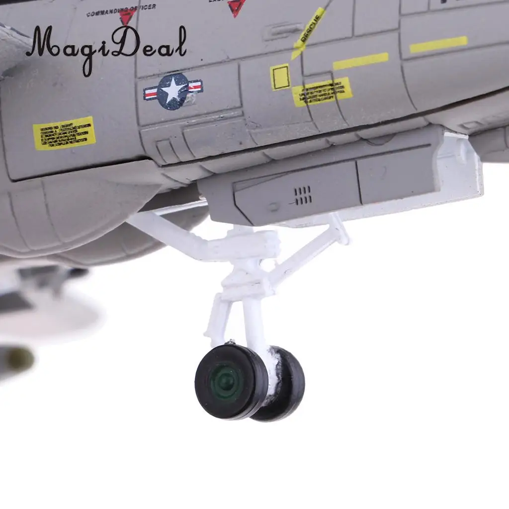 MagiDeal 1:100 Scale Alloy American F-14 Airplane Aircraft Fighter Toy Model Diecast Plane Model Toy Home Decor Collectables
