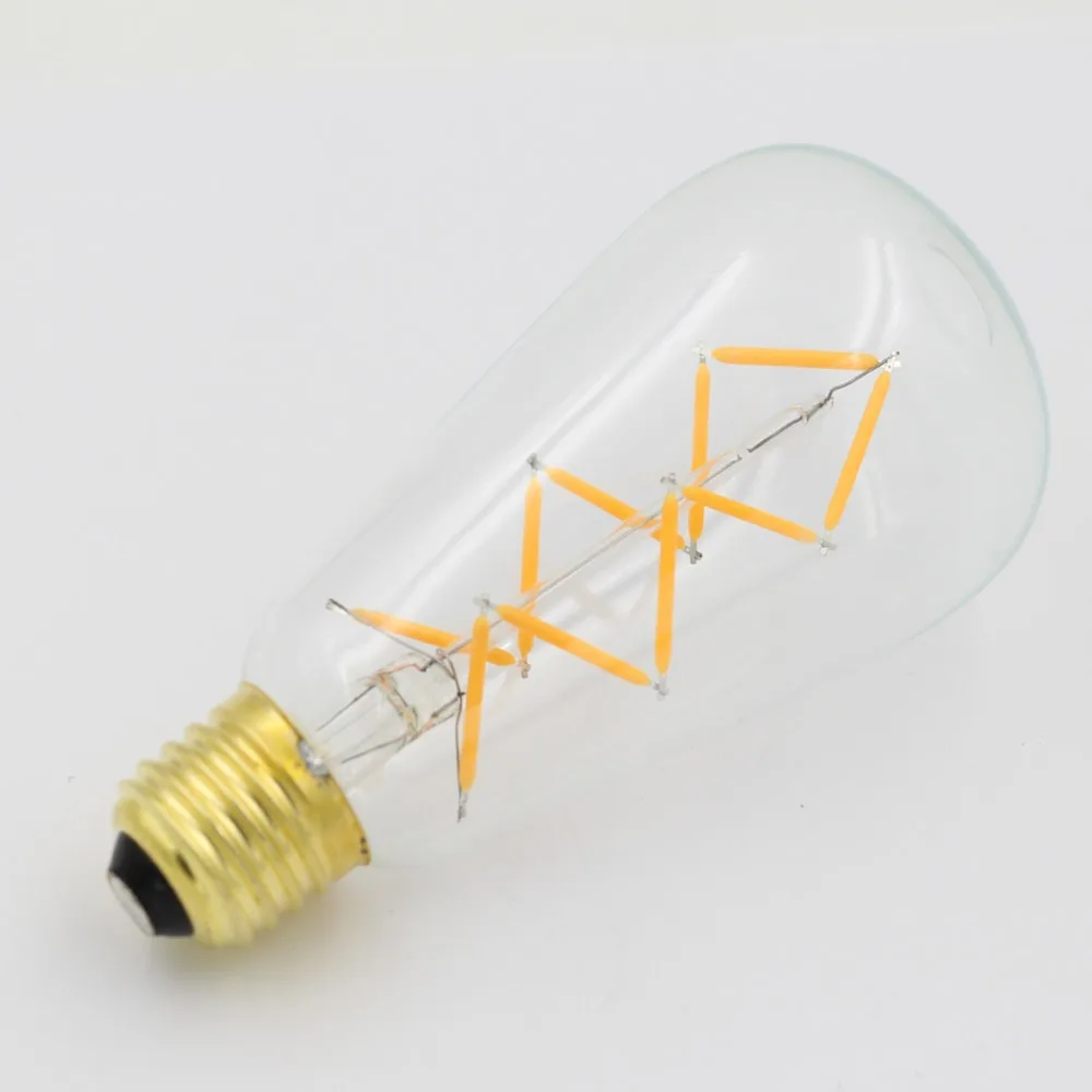 Grensk ST64 E27 LED 220V жемчужная рыболовная лампа Светодиодная накаливания с