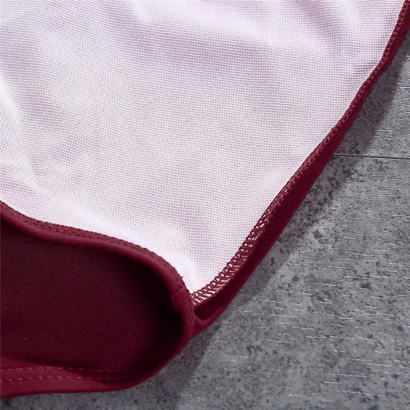 2019 New Summer Women Casual Simple High Waist Ruched Bikini Solid Bottoms Tummy Control Swimsuit Briefs Pants #E01 (25)