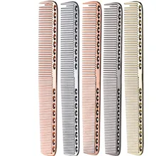 Stainless Steel Professional Salon Hair Hairdressing Anti-static Barbers Comb drop shipping 0913