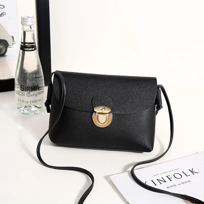 

Ainwoey Women Messenger Bags Leather Flap Shoulder Bag Ladies Handbags 2019 New Purse Satchel Fashion Tote Cell Phone Pocket