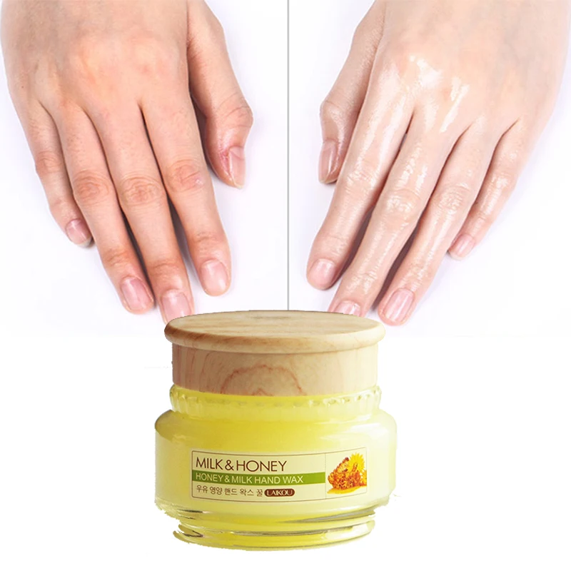 Buy LAIKOU Milk Honey Paraffin Wax Hand Mask Anti