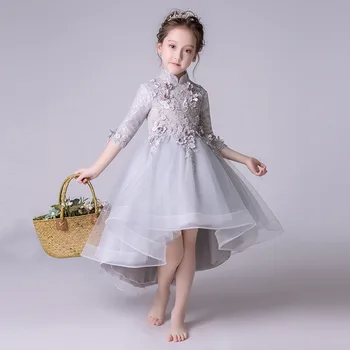 

party dress for kids girl birthday 2019 summer flower girls dresses teenager robe fille ceremonie