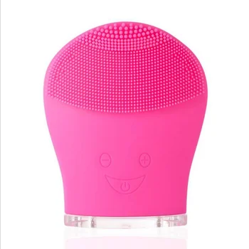 

Mini Electric Massage Brush Face Cleaning Washing Machine Waterproof Silicone Cleansing Tools