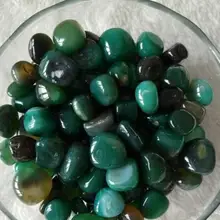 Из зеленого агата необработанный драгоценный камень для наполнитель для сосудов, для декорации стола, аквариумный декор, драгоценные камни