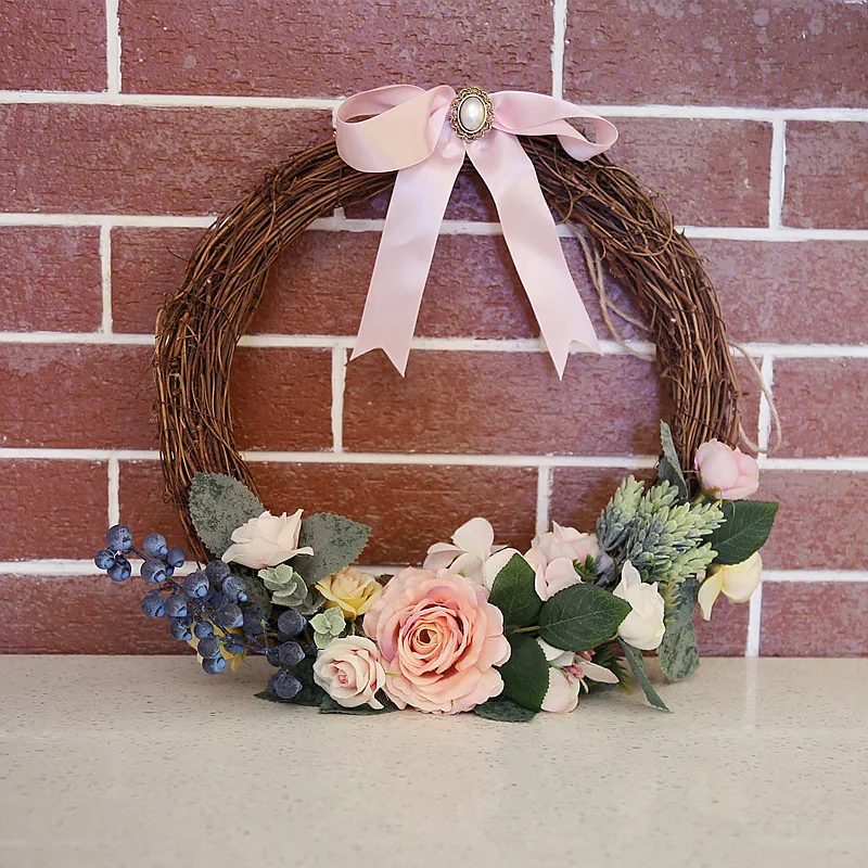 Wedding Flowers garland wedding ceremony Christmas Decoration outdoor handing flowers ZH036
