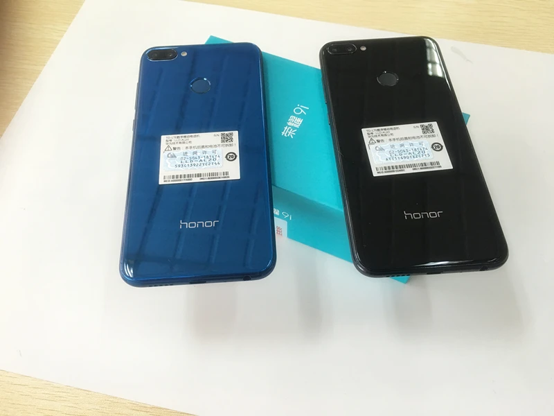 Глобальная прошивка Honor 9i 4G 64G/128G Android 8,0 Octa Core 5,84 дюймов Kirin 659 2280x1080 FHD+ отпечаток пальца фронтальная 16.0MP