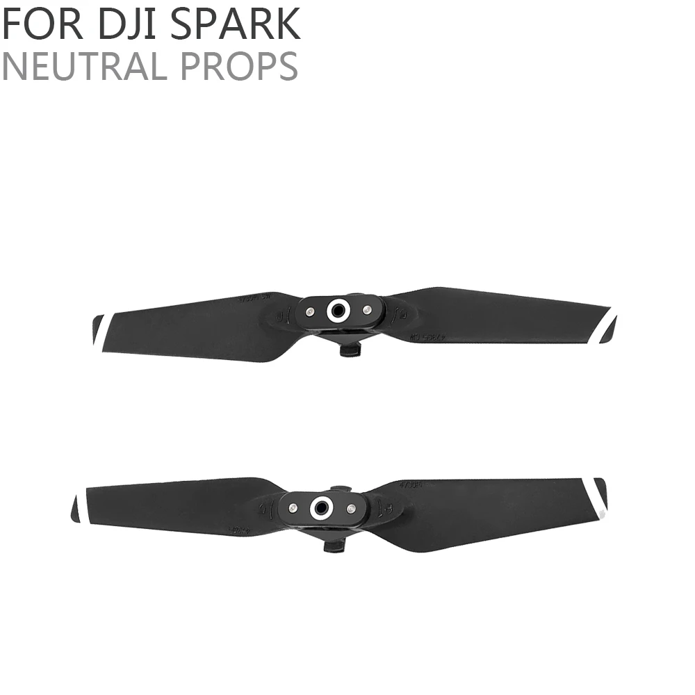 

1 Pair Original DJI Spark Propeller Without Packing Neutral Propellers Repair Spare Parts for DJI Spark Drone Replacement