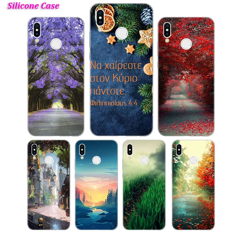

Silicone Case Plants and nature life for Huawei Nova 3 4 Honor 7C 7A 8 8X 9 10 Y5 Y6 Y7 Y9 V20 Lite Pro 2019 2018 Cover