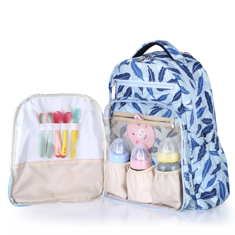 Insular брендовая сумка для подгузников для мам, рюкзак для путешествий, водонепроницаемый гигиенический Большой Вместительный детский подгузник, сумка для коляски