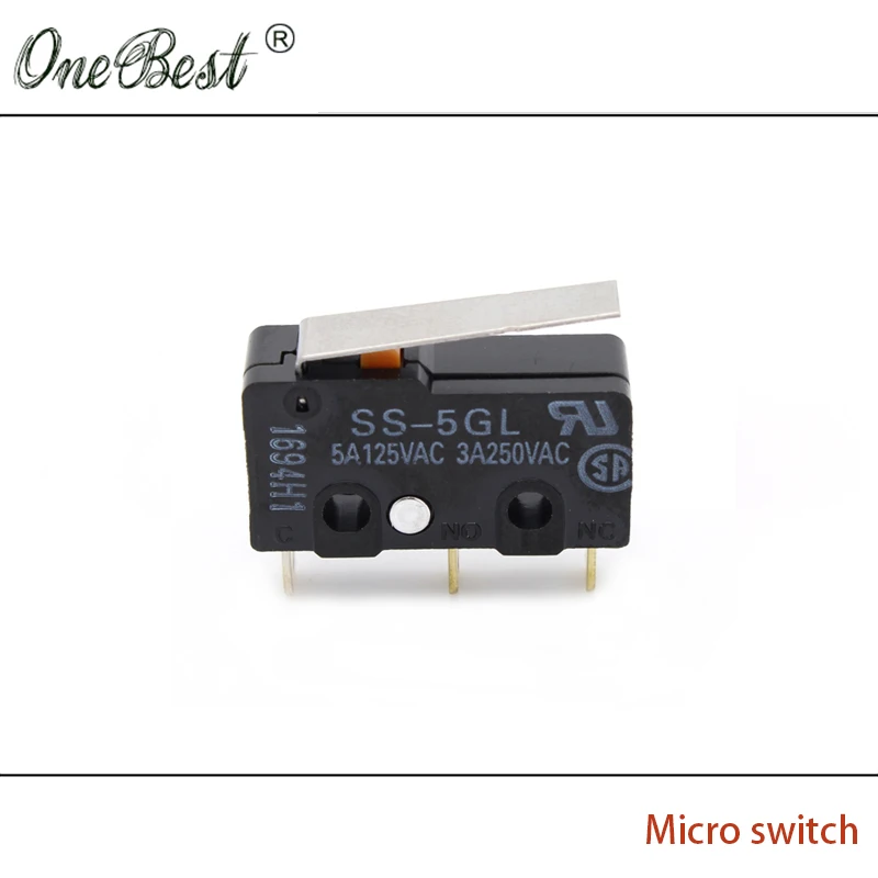 3D ملحقات الطابعة الحد التبديل ENDSTOP RAMPS 1.4 OMRON SS-5GL (اندونيسيا) الأصلي مايكرو التبديل