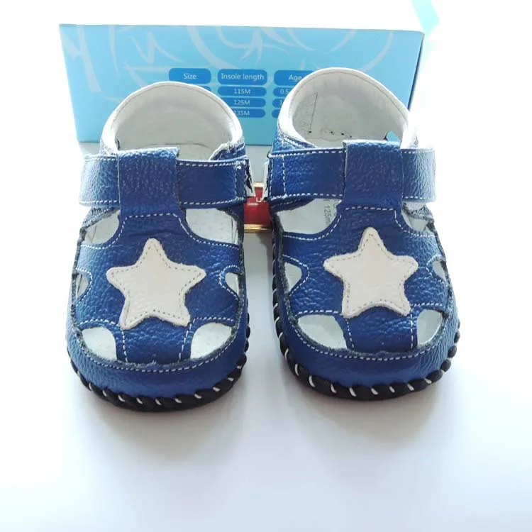 Marca de Couro Genuíno do Bebê Sapatos da Criança Nova Meninos Sapatos Verão Sola Macia Infantil Primeiros Caminhantes Respirável Bebe Tamancos Omn 6 Cheap Primeiros caminhantes