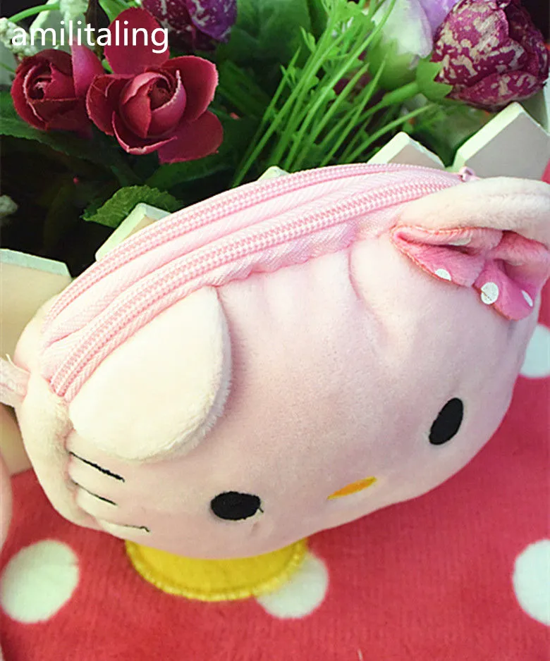 Новая плюшевая мини сумка мессенджер Hello kitty кошелек для детей детей| |