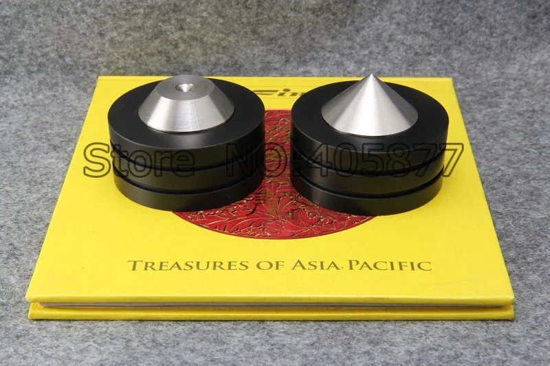 4 Pair ebony speaker amplifier shock spikes HiFi