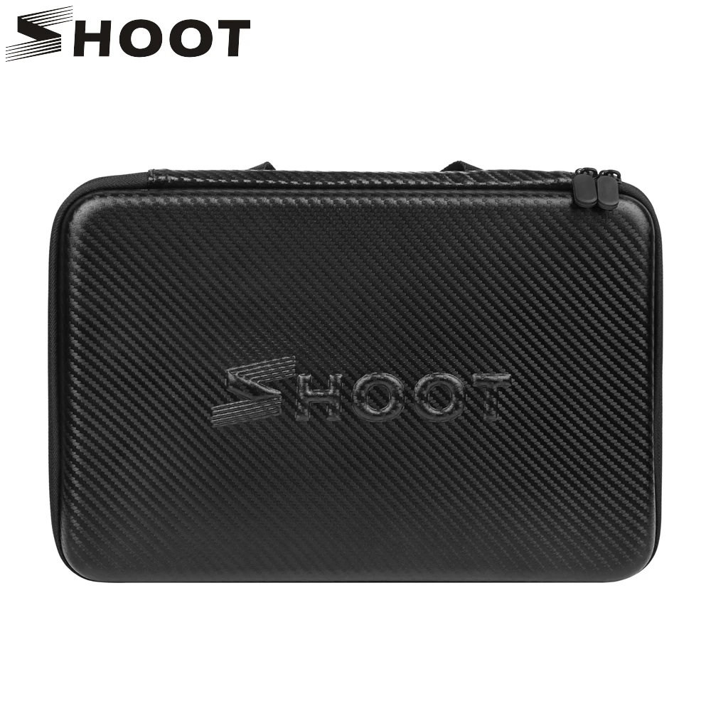 

SHOOT Action Camera Case Box Bag for GoPro Hero 7 5 6 Black Xiaomi Yi 4k Sjcam Sj4000 Eken H9 H9r Go Pro Hero Hero 7 6 Accessory