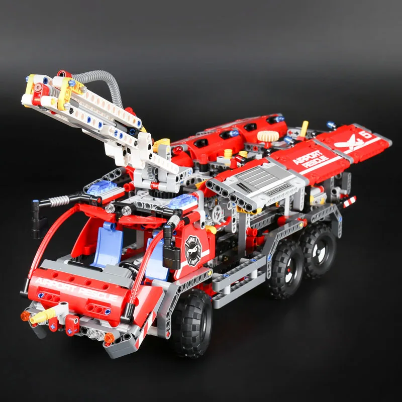 

Lepin 20055 Genuine Technic Mechanical Series The Rescue Vehicle Set Children Educational Building Blocks Bricks LegoINGlys42068