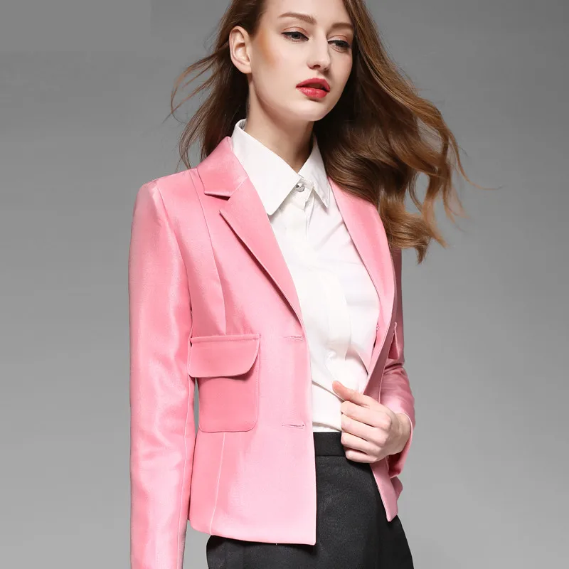 Pink blazer female slim fit|pink blazer|blazer femalefemale blazers ...