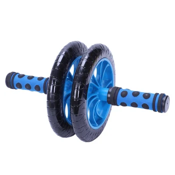 

Sport No Noise Abdominal Wheel Muscle Trainer Gymnast Ab Roller With Mat Press For Exercise Fitness Machine Workout