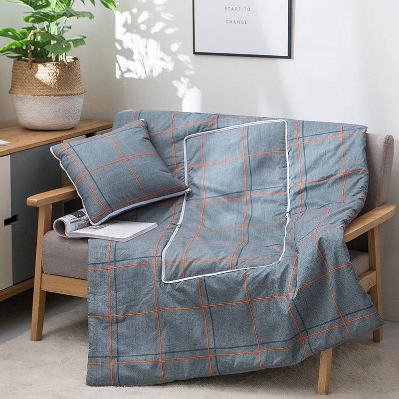 Домашняя подушка, одеяло, Офисная Подушка, диванная подушка для стульев, подушка для автокресла, для кемпинга/пикника/постельных принадлежностей, одеяло - Цвет: Темный хаки