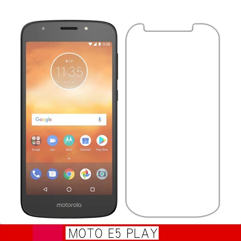 Для MOTOROLA MOTO E5 PLAY PLUS защита экрана из закаленного стекла 9H Защитная пленка для телефона E 5 E5 Play pelicula de vidro - Цвет: For Moto E5 PLAY