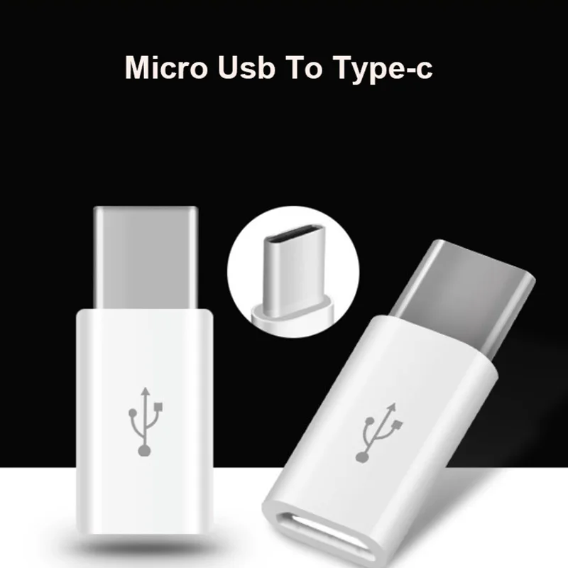 Micro Usb штекер type-c Microusb к type C конвертер адаптер для huawei Macbook Oneplus Xiaomi Otg зарядный кабель для передачи данных