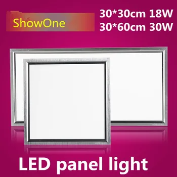 

8PCS/LOT LED panel light square lampada 30x30CM 18W30W48W high bright led indoor ceiling lamp SMD5730 with led driver