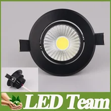20% Скидка+ 9 Вт Вел Вниз Светильники Регулировкой Затемнения светодиодный Встраиваемый Светильник Светодиодный Освещение AC 85-265 В+ Питание питания