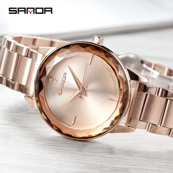 

SANDA luxury ladies watch female clock quartz watch fashion ladies waterproof watch reloj mujer relogio feminino
