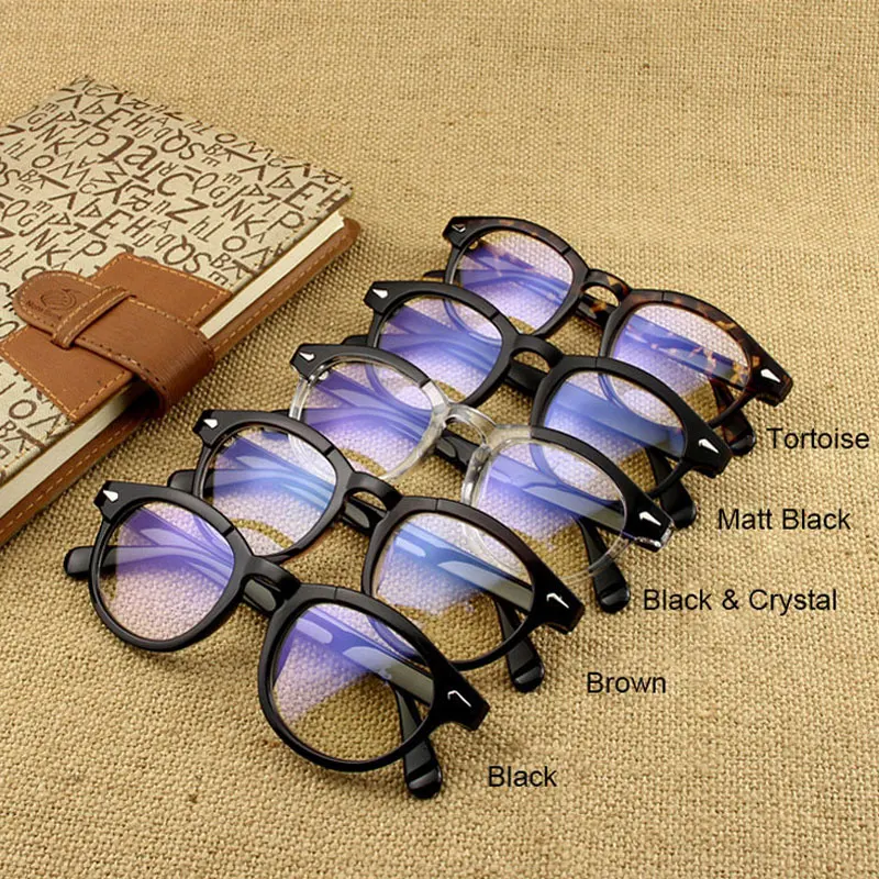 

Fashion Round Spectacle Frame with Clear Lenses Women Men Computer Glasses Transparent Oculos de Grau Feminino Armacao Wholesale