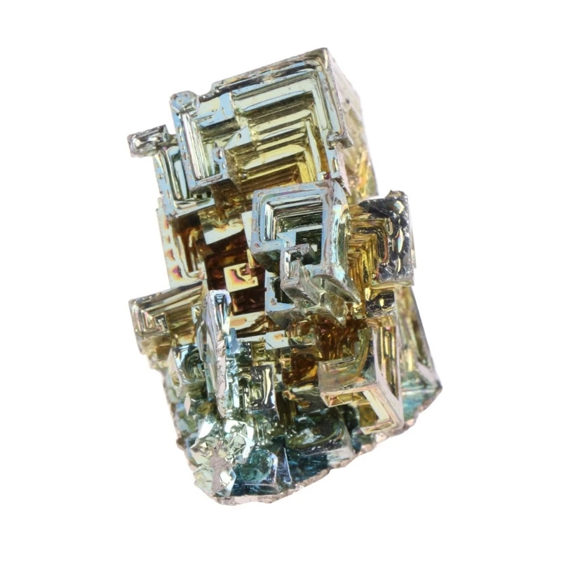 Кристаллы радужного висмута 20 г/50 г металлический минеральный образец - Цвет: 2