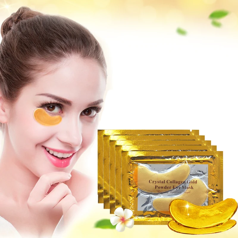 HTB13KIoTCzqK1RjSZFHq6z3CpXaP Beauty-Health 20Pcs Crystal Collagen Gold Eye Mask
