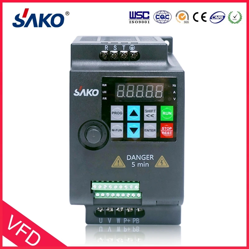 SAKO SKI780 380 V 0.75KW/1.5KW/2.2KW Mini de frecuencia Variable VFD inversor para Control de velocidad del Motor convertidor - 2